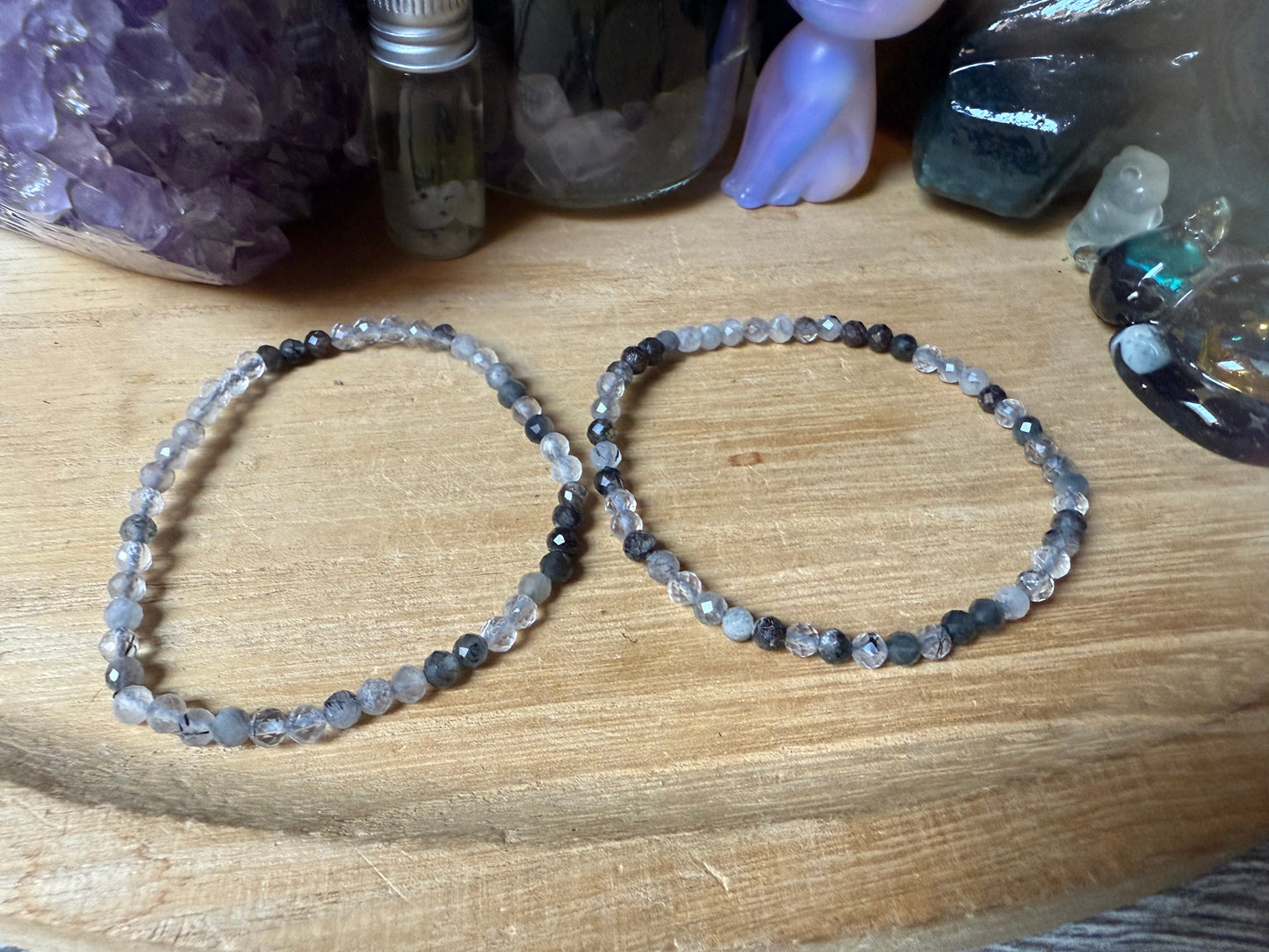 Turnalinquarz Armband facettiert