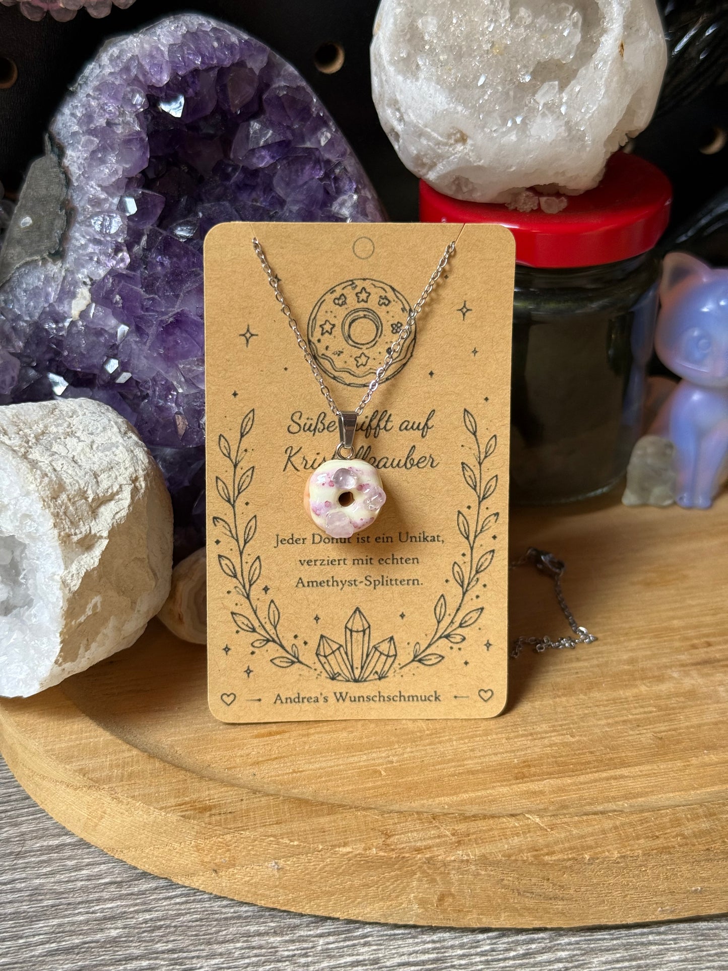 Amethyst Donut Kette