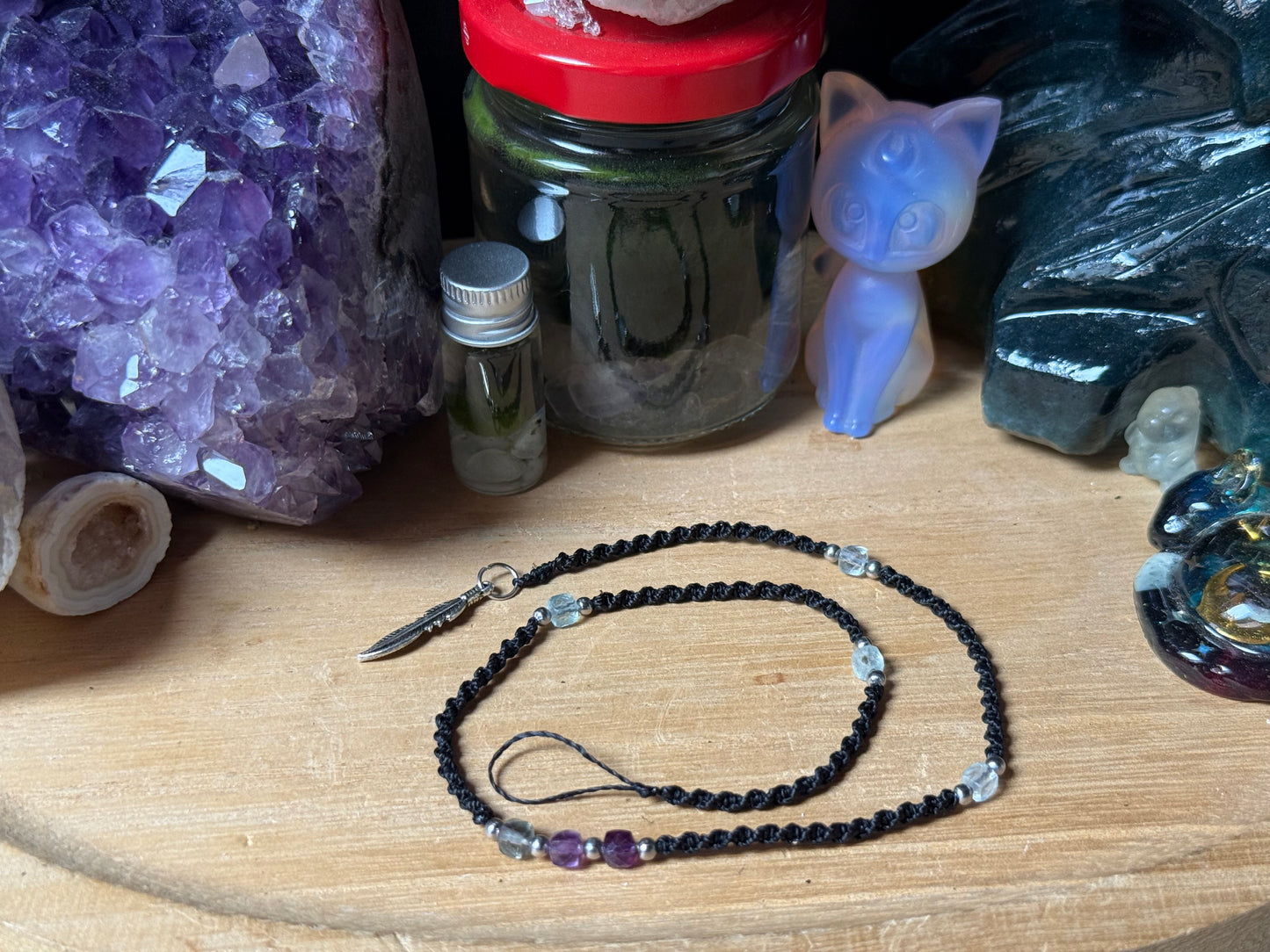 Haarsträhne schwarz