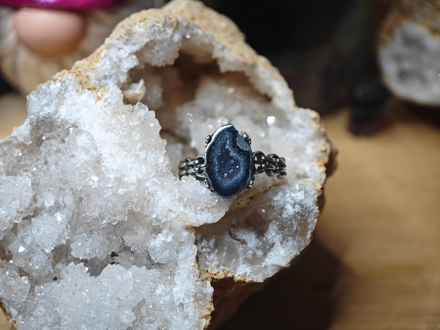 Achat Ring 925er Silber