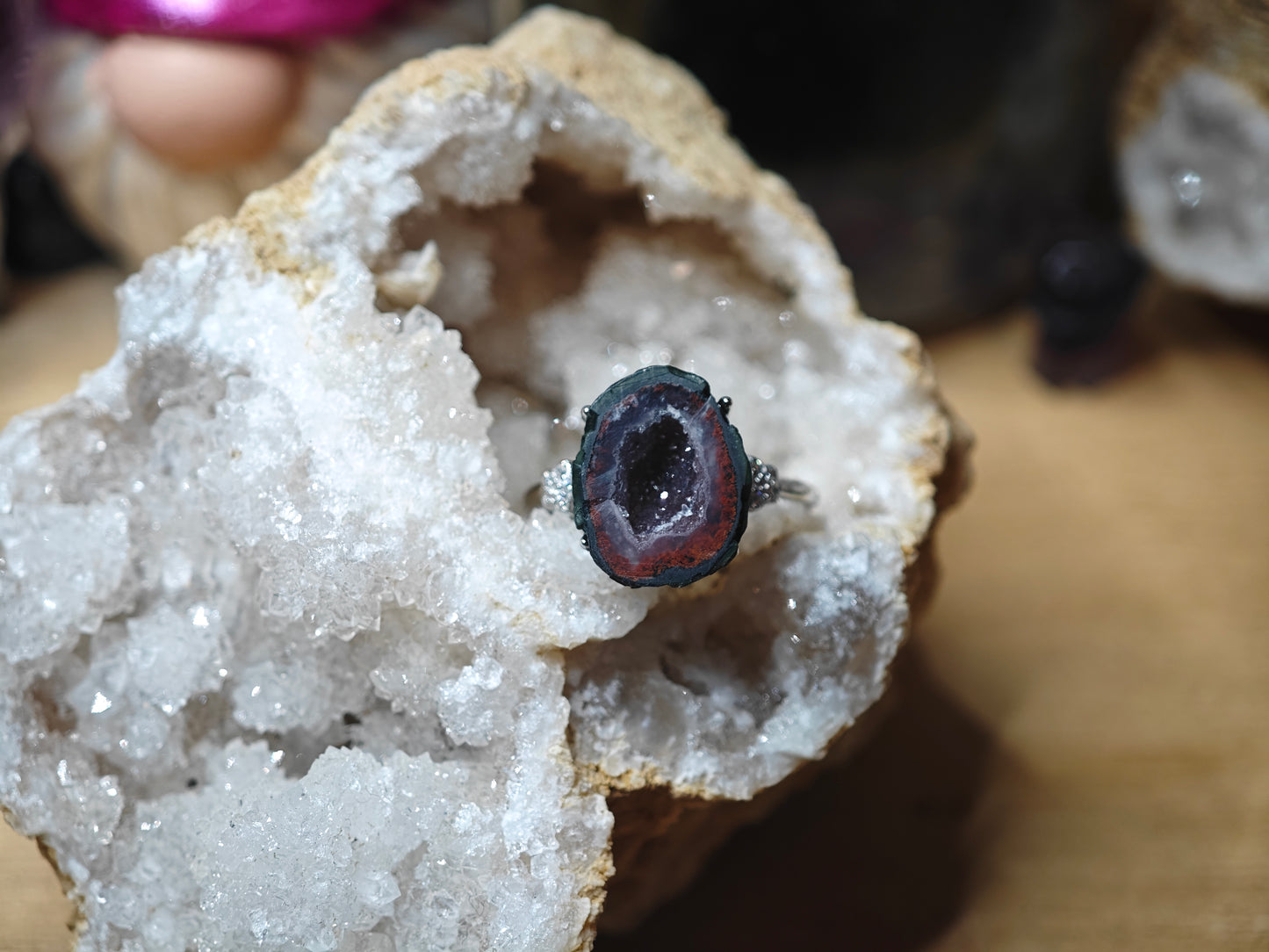Achat Ring 925er Silber