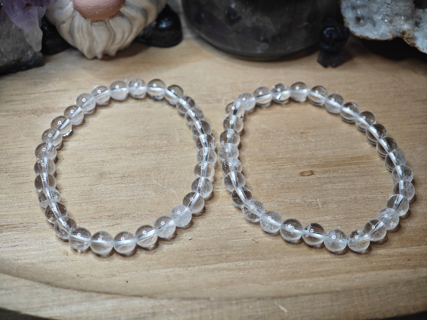 Bergkristall Armband 6mm