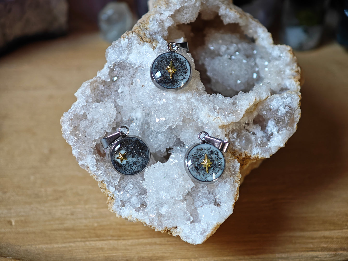 Sternschnuppen Kettenanhänger