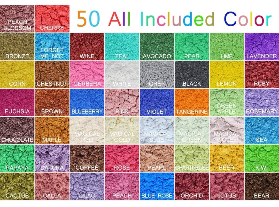 Farben für Resin/Harzschmuck