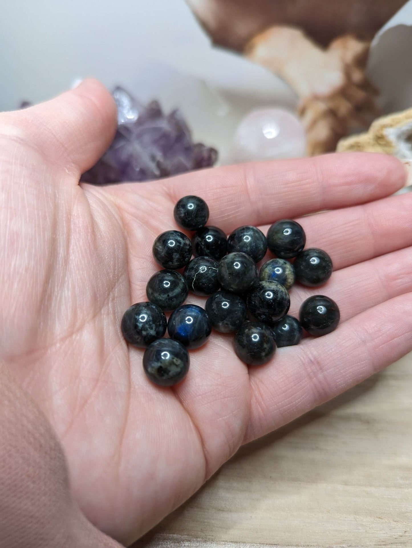 Spektrolith Labradorit Mini Kugeln