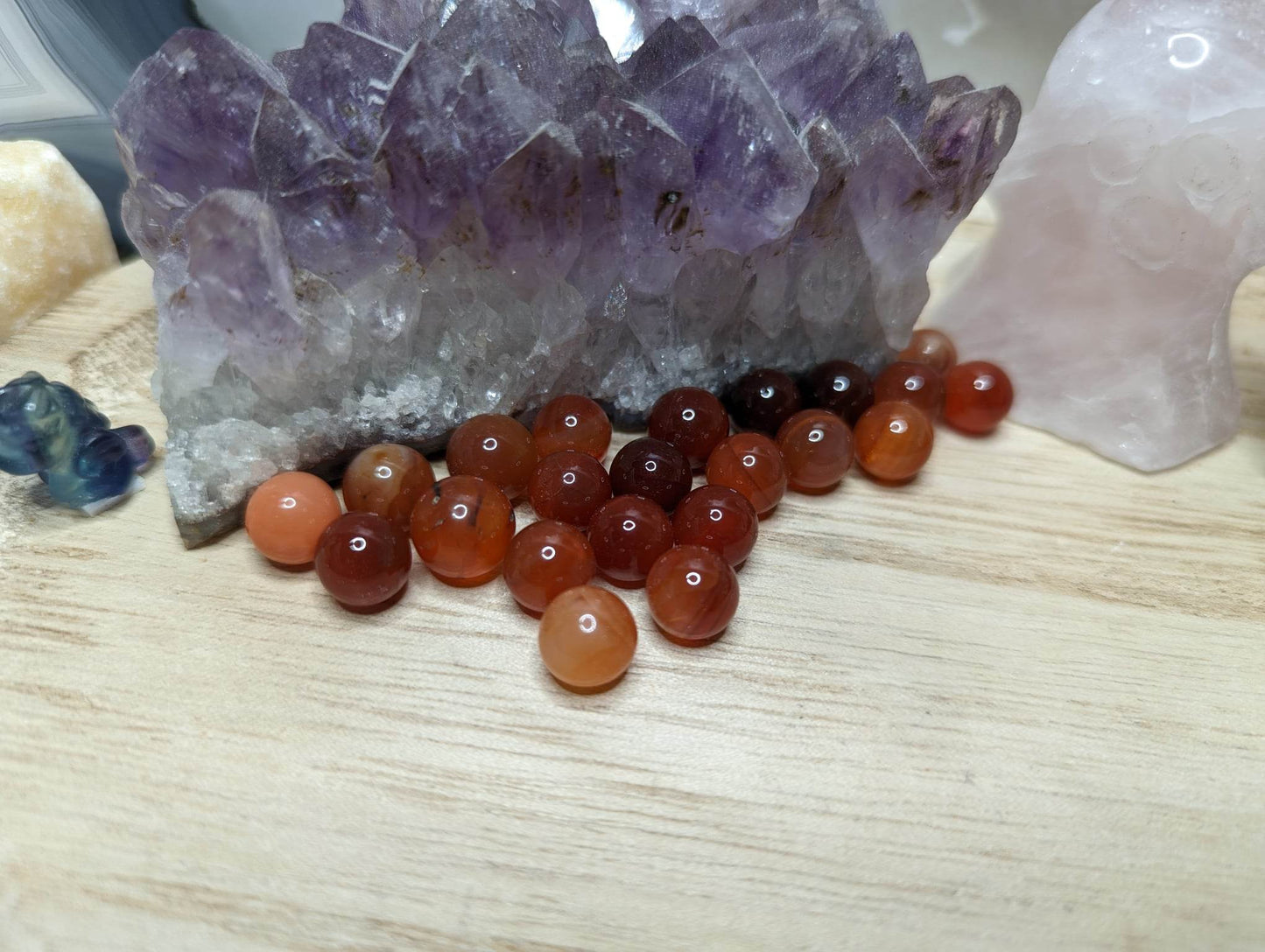 Karneol Mini Kugeln