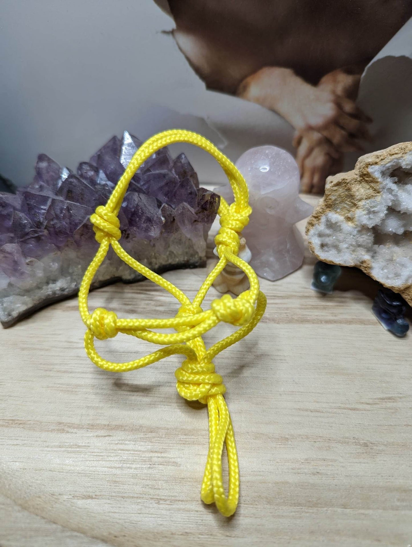 Mini Knotenhalfter Gelb