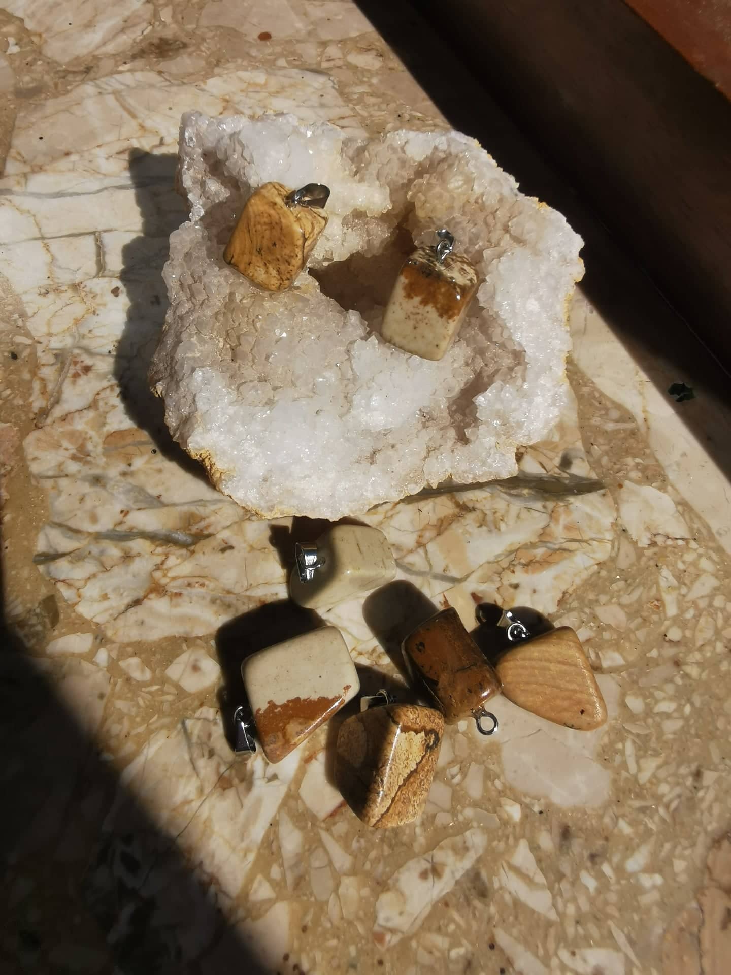 Landschaftsjaspis Anhänger