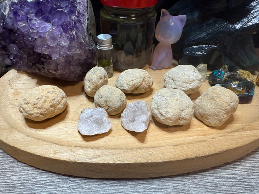 Geschlossene Quarz Geode