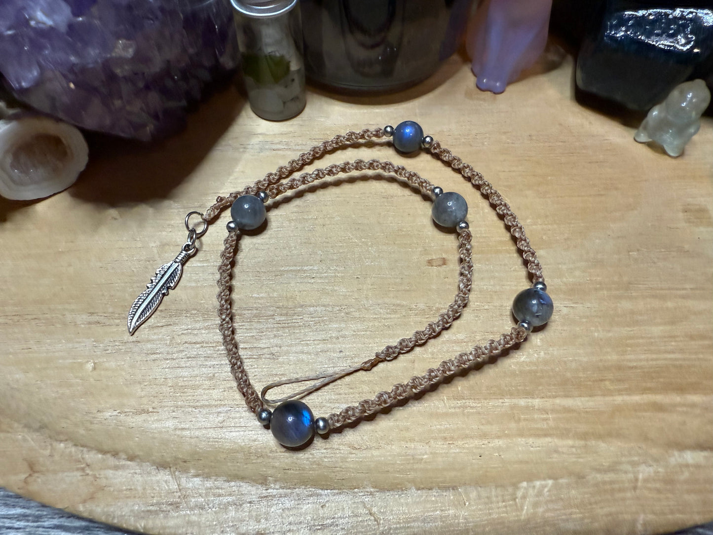 Haarsträhne hellbraun