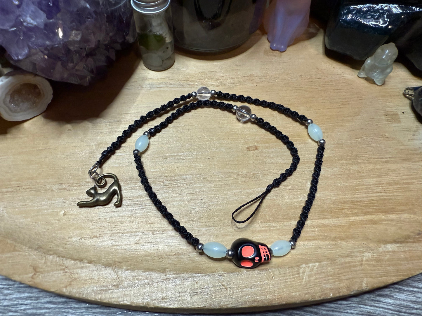 Haarsträhne schwarz