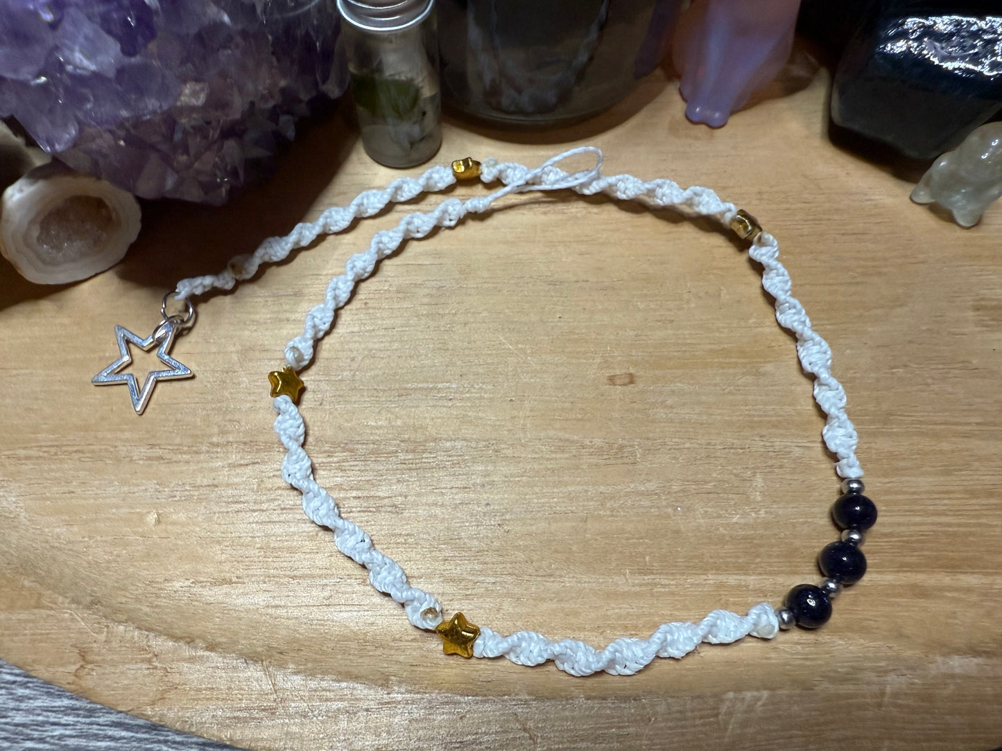 Haarsträhne nachtleuchtend