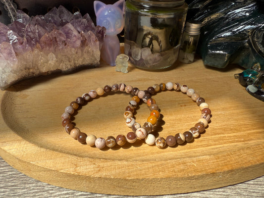 Cappuccino Jaspis Armband 6mm