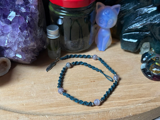 Haarsträhne Tannengrün