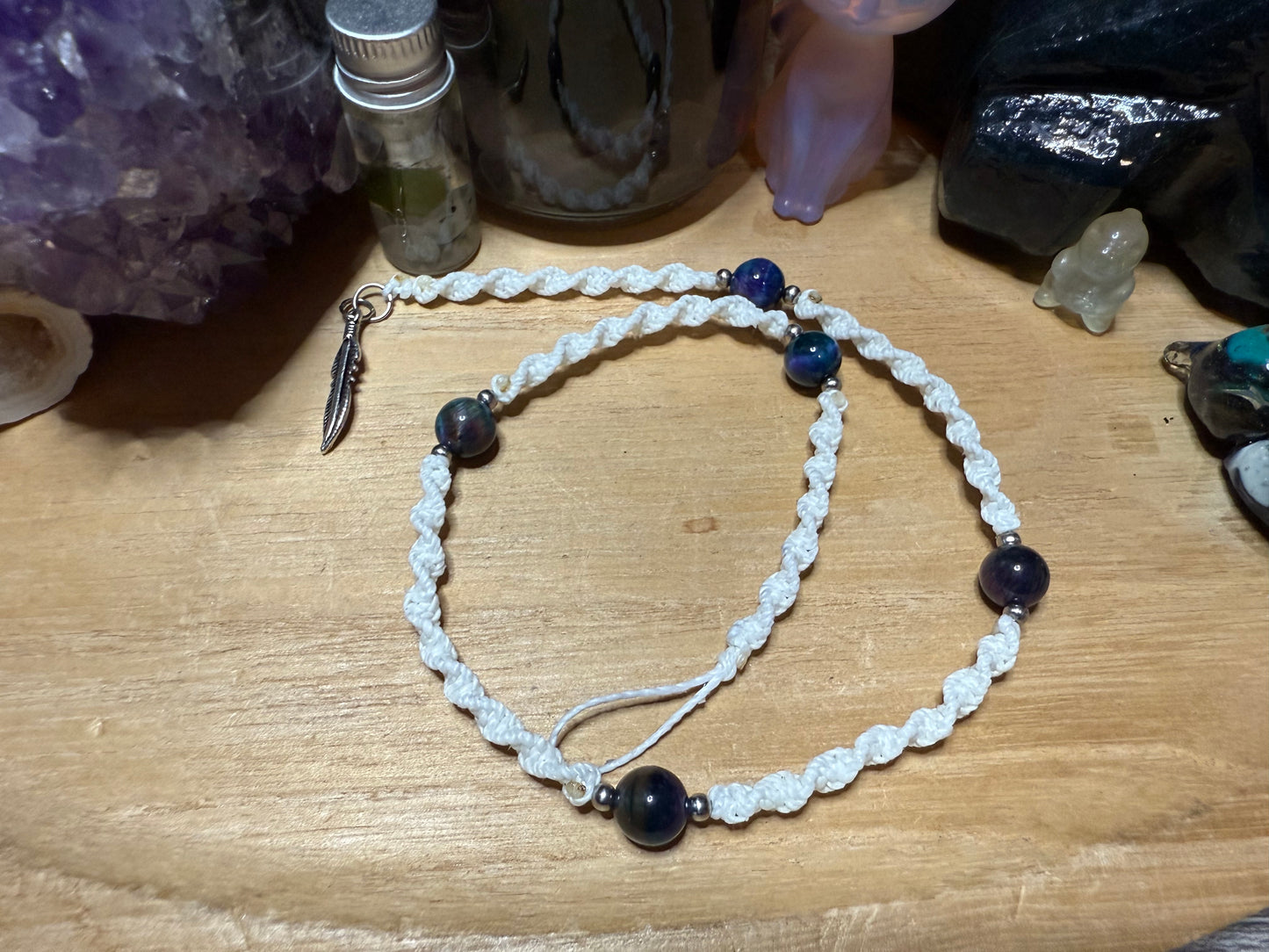 Haarsträhne nachtleuchtend