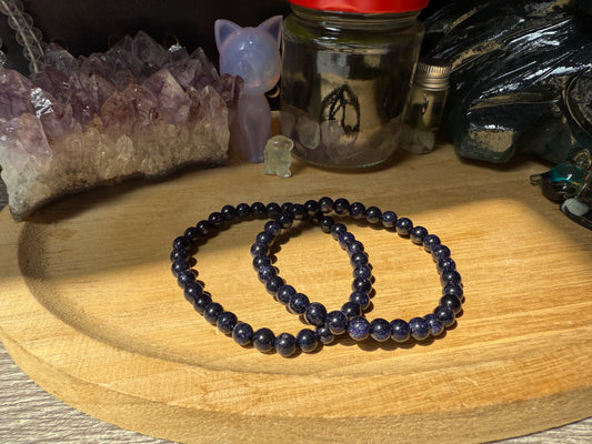 Blaufluss Armband 6mm