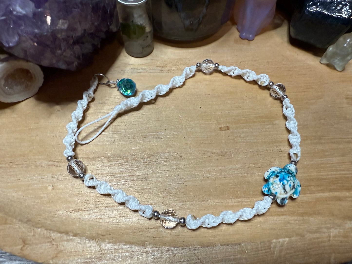 Haarsträhne nachtleuchtend