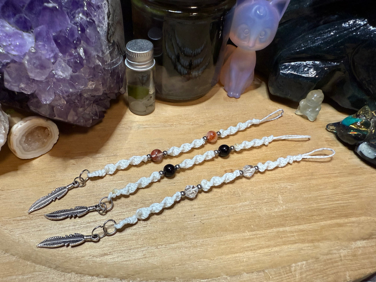 Haarsträhne nachtleuchtend kurz