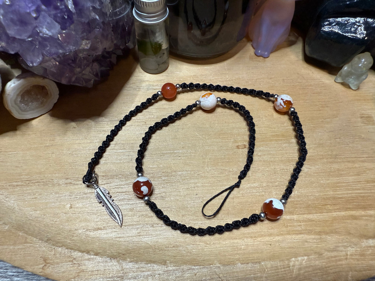 Haarsträhne schwarz