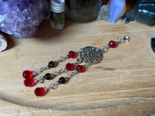 Suncatcher „Dark Romance“ Rauchquarz