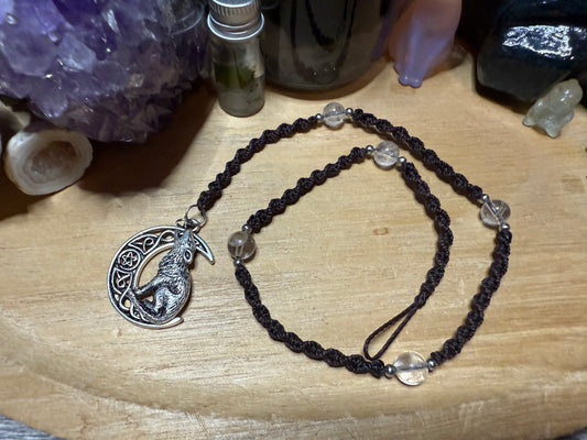 Haarsträhne dunkelbraun