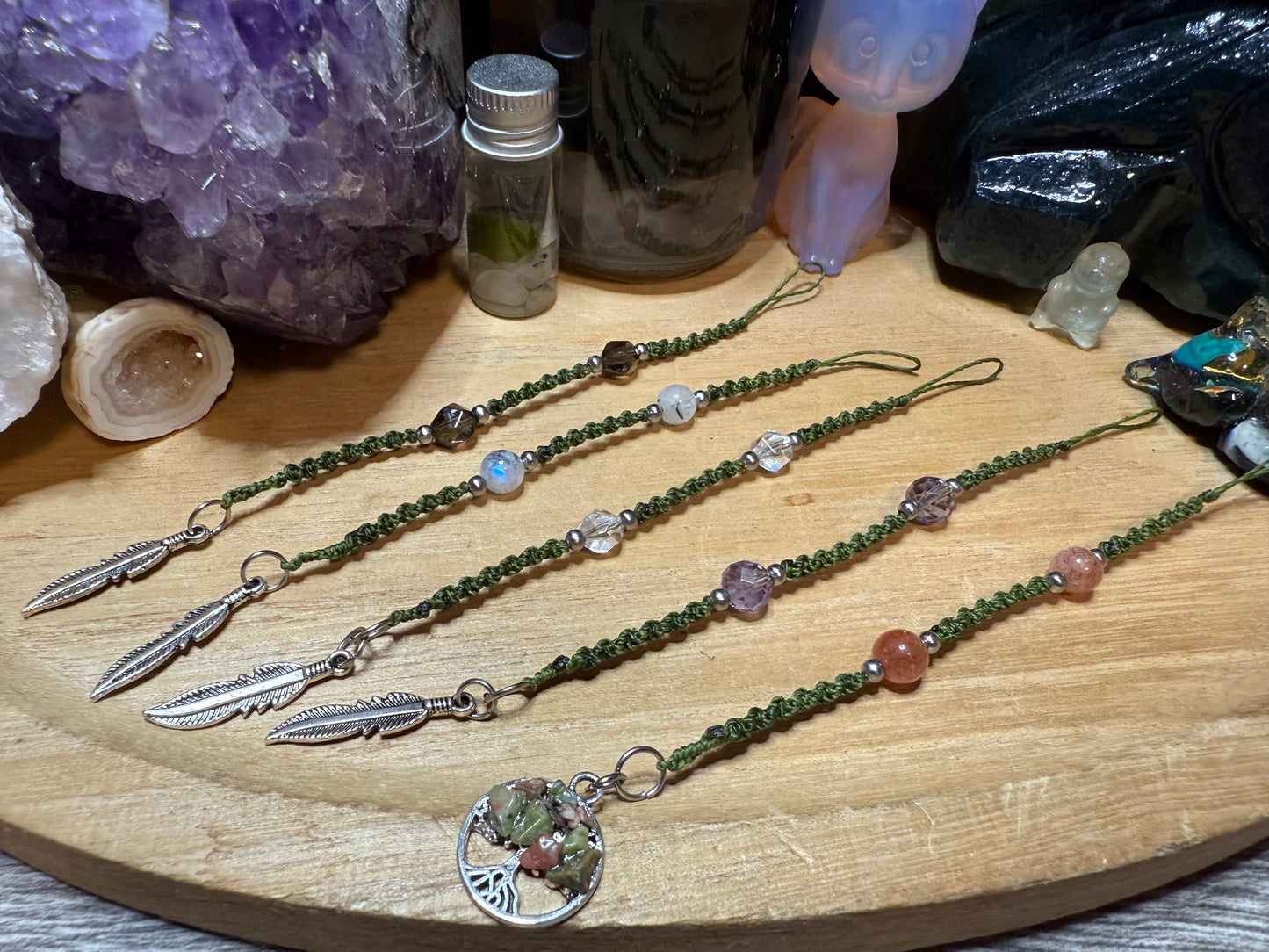 Haarsträhne grün kurz