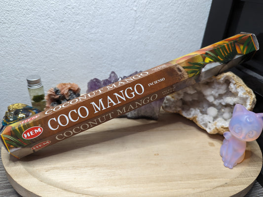 Cocos mango Räucherstäbchen