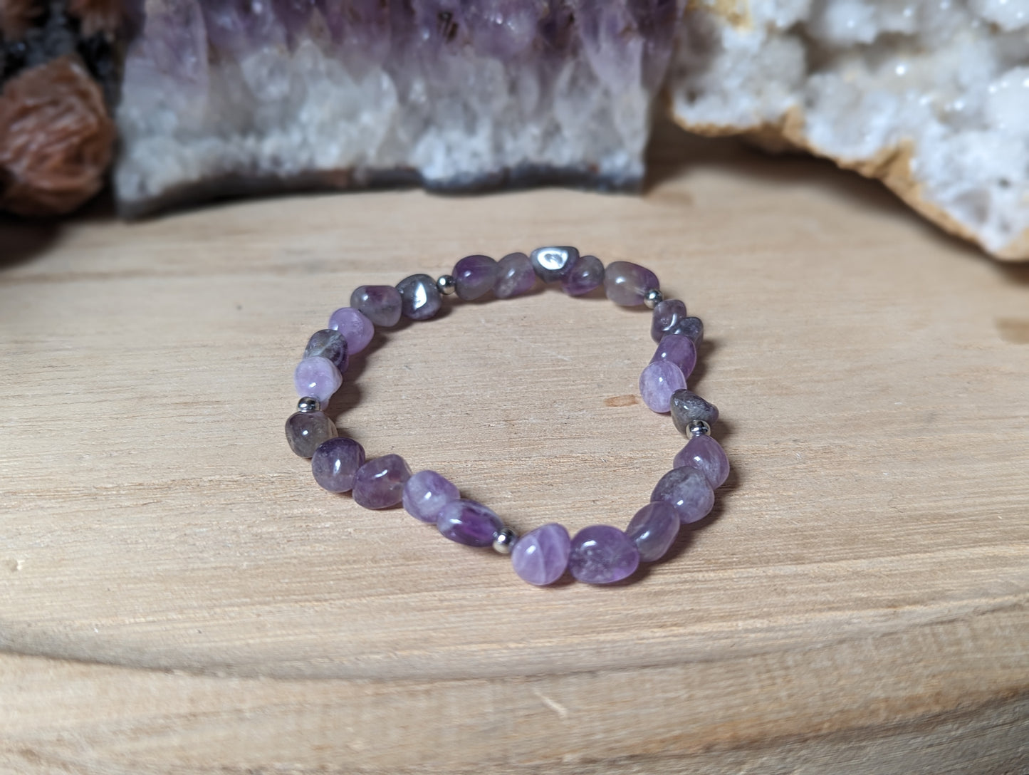 Amethyst Nugget Armband