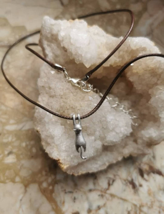 Katzenkette 925er Silber