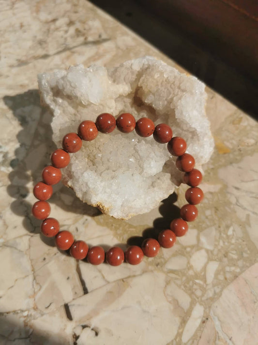 Roter Jaspis Armband