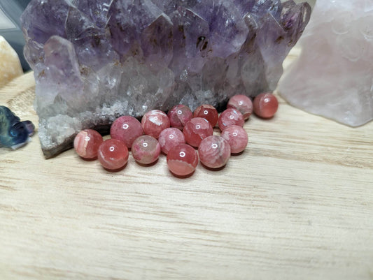 Rhodochrosit Mini Kugeln