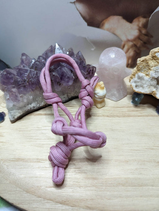 Mini Knotenhalfer Flieder