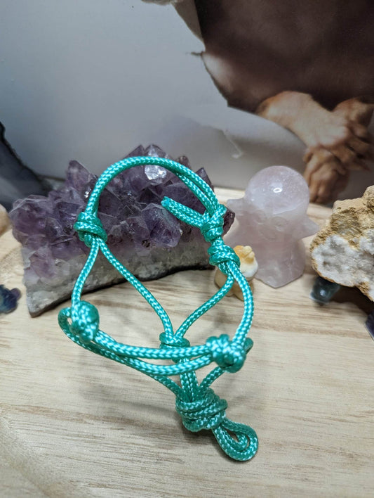 Mini Knotenhalfter Mint