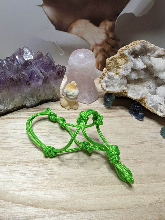 Mini Knotenhalfter Grün