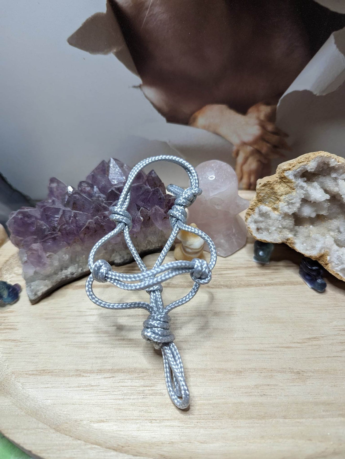 Mini Knotenhalfter Silber