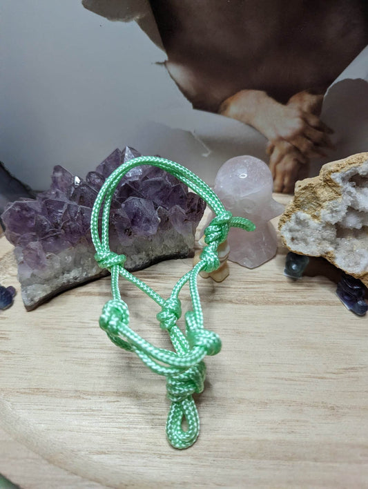 Mini Knotenhalfter Mint